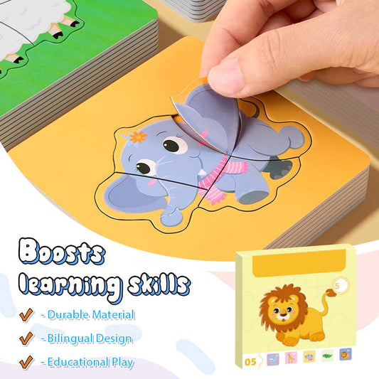 📢📢50% DE RÉDUCTION✨Puzzles d'animaux fruités pour enfants