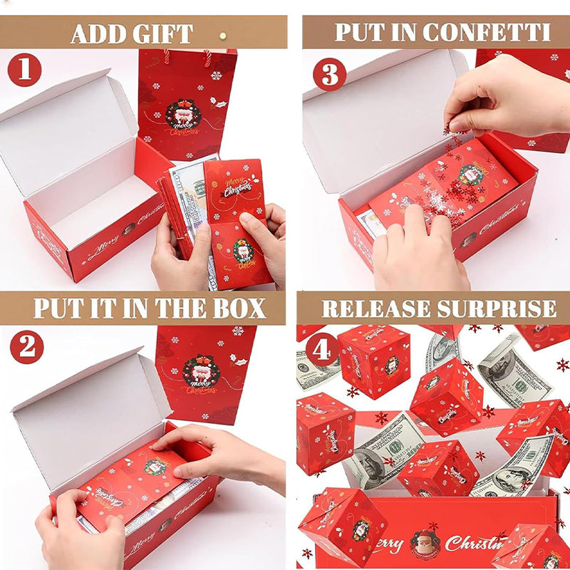 Boîte-cadeau Surprise d'Explosion à Pop-up pour Argent
