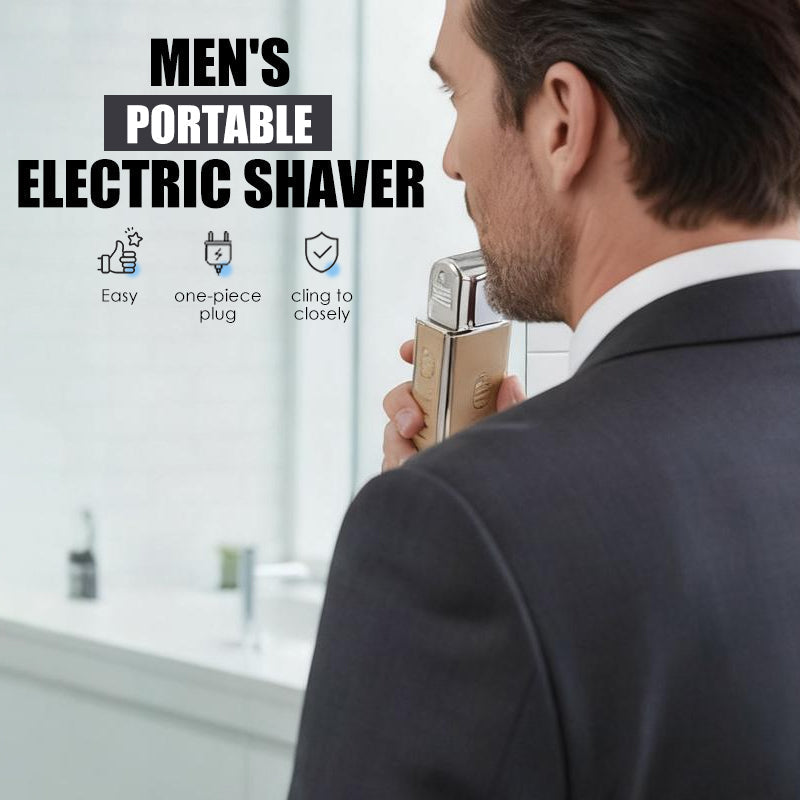 📢📢50 % de réduction !!!🎅Rasoir électrique portable pour hommes