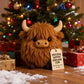 🎅Prévente de Noël 50% DE RÉDUCTION🎁Peluche vache des Highlands pour soutien émotionnel🎉