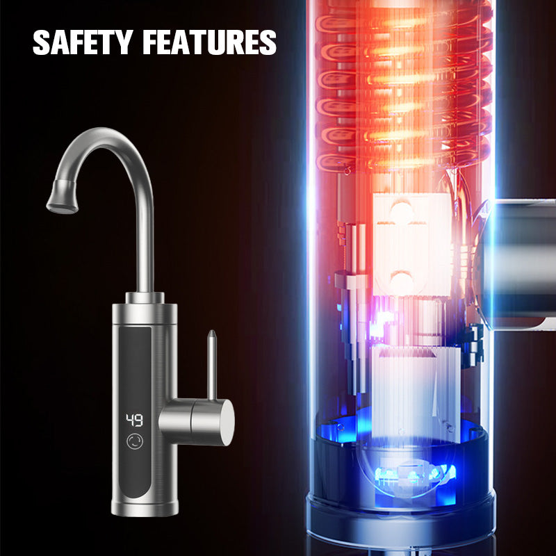 🔥Robinet d'eau chaude en acier inoxydable