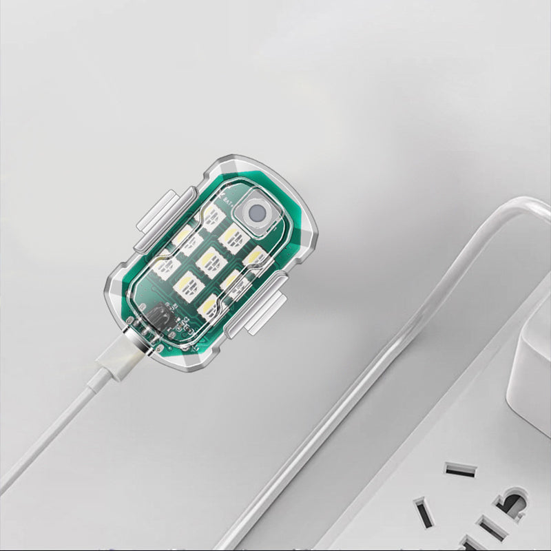 Lampe d'avertissement nocturne à télécommande LED pour voitures et motos