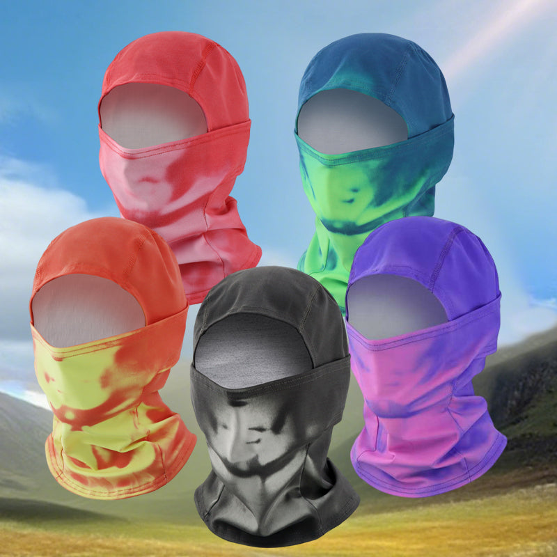 🔥50% DE RÉDUCTION✨Cagoule Thermochrome❄️Technologie Chromique, Protection Totale, Idéal pour Sports d'Hiver🔮