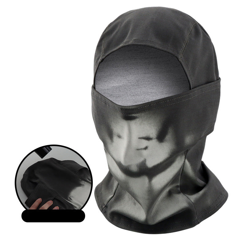 🔥50% DE RÉDUCTION✨Cagoule Thermochrome❄️Technologie Chromique, Protection Totale, Idéal pour Sports d'Hiver🔮