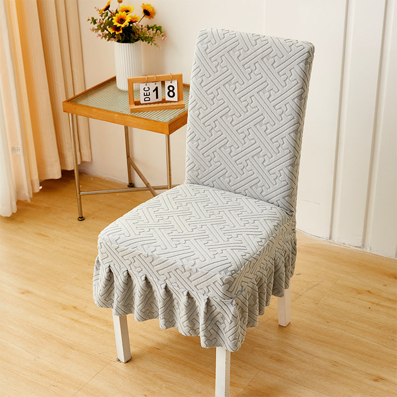💥Housse de chaise nouveau style avec coussin jacquard