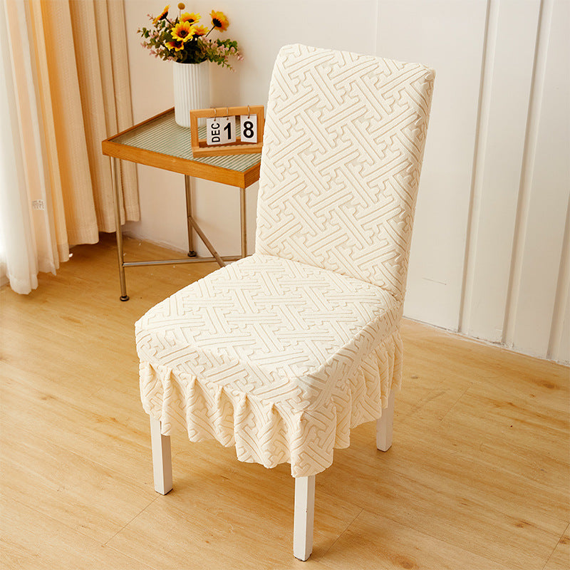 💥Housse de chaise nouveau style avec coussin jacquard