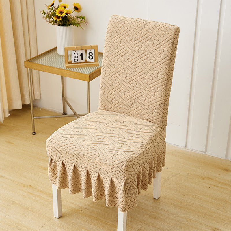 💥Housse de chaise nouveau style avec coussin jacquard