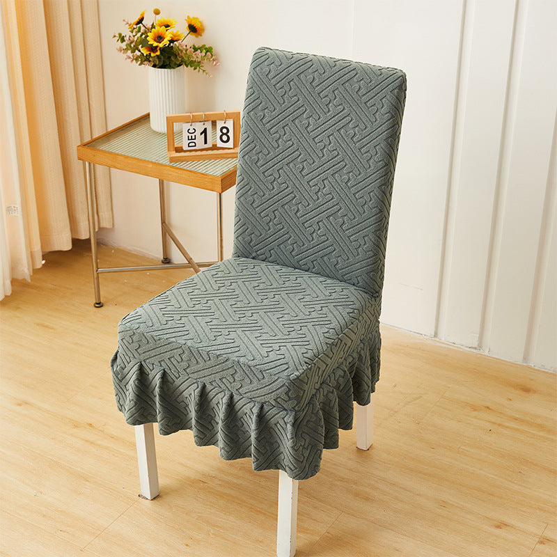 💥Housse de chaise nouveau style avec coussin jacquard