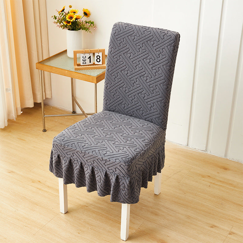 💥Housse de chaise nouveau style avec coussin jacquard