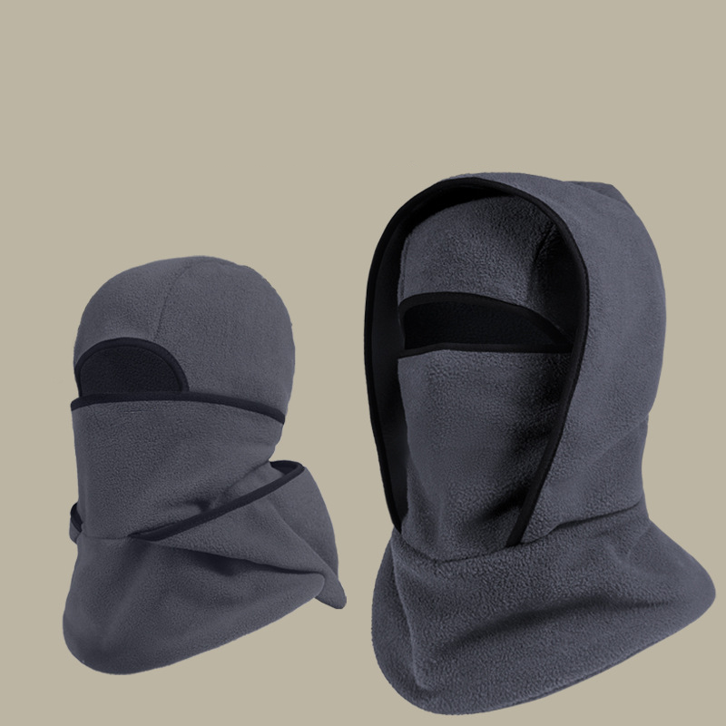 📢📢50 % de réduction !!!🎅 Masque 3 en 1 chauffant unisexe : bonnet + cache-cou + masque facial, anti-vent & compatible casque ! 🧣
