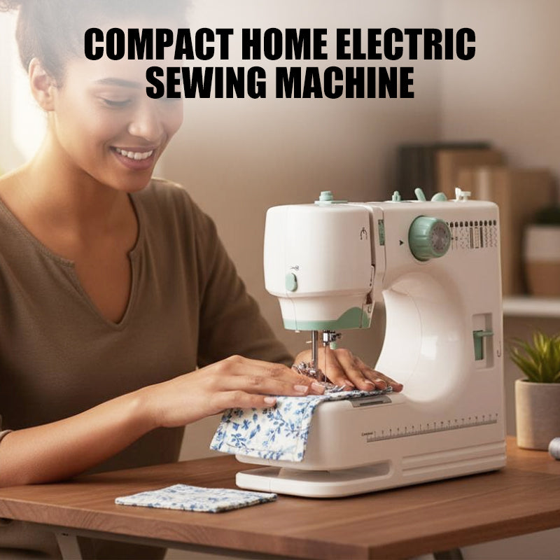 🧵Machine à coudre électrique compacte pour usage domestique💯