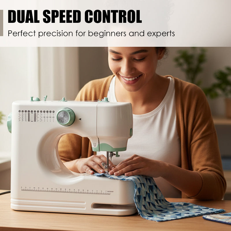 🧵Machine à coudre électrique compacte pour usage domestique💯