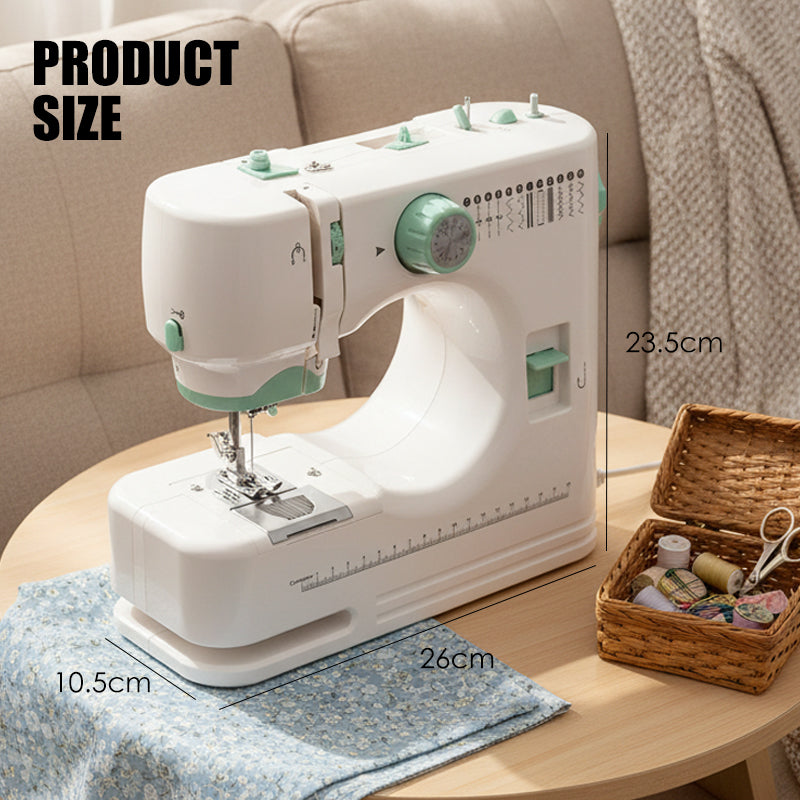 🧵Machine à coudre électrique compacte pour usage domestique💯