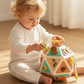 📢50% DE RÉDUCTION🎅CUBE SENSORIEL 22-EN-1🎨15 Panneaux d'Activités Interchangeables, Développe la Motricité et l'Éveil des Sens, Enfant 1-3 Ans👶