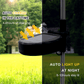 Lampe de Jardin Solaire – Lampe Méduse à Couleurs Changeantes