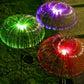 Lampe de Jardin Solaire – Lampe Méduse à Couleurs Changeantes