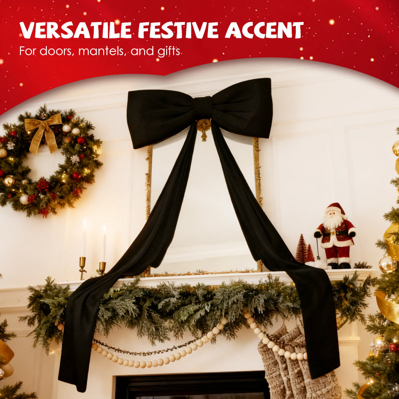 Grand nœud de Noël pour décoration