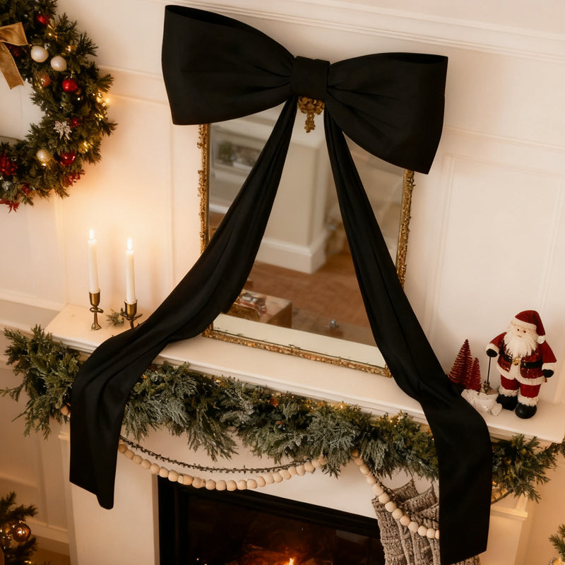 Grand nœud de Noël pour décoration