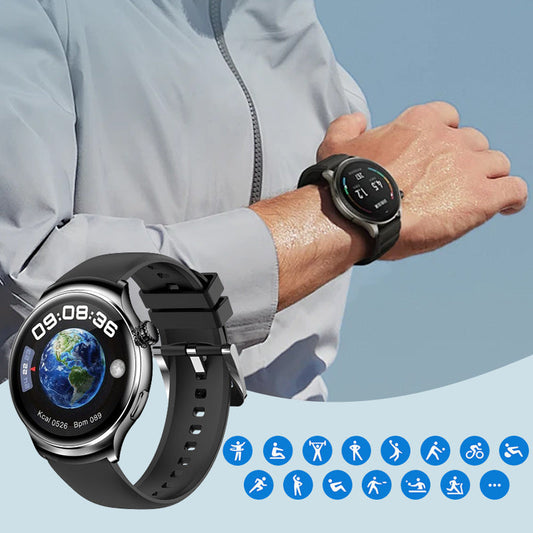 ⌚Montre intelligente multifonctionnelle ronde pour le sport et la santé