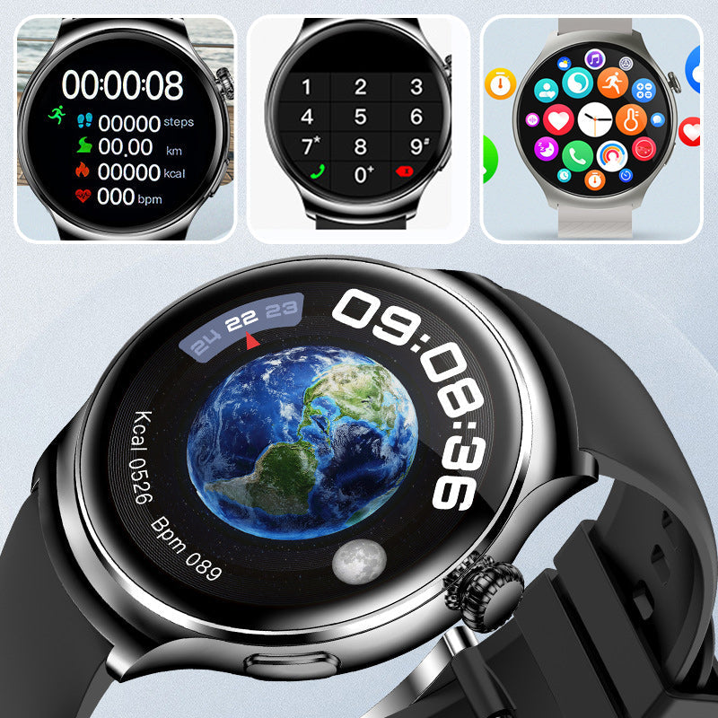 ⌚Montre intelligente multifonctionnelle ronde pour le sport et la santé