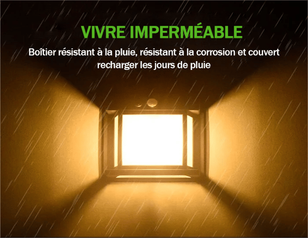 🎉VENTE LIMITÉE 50 % DE RÉDUCTION🎉Applique murale solaire à détecteur de mouvement en tungstène