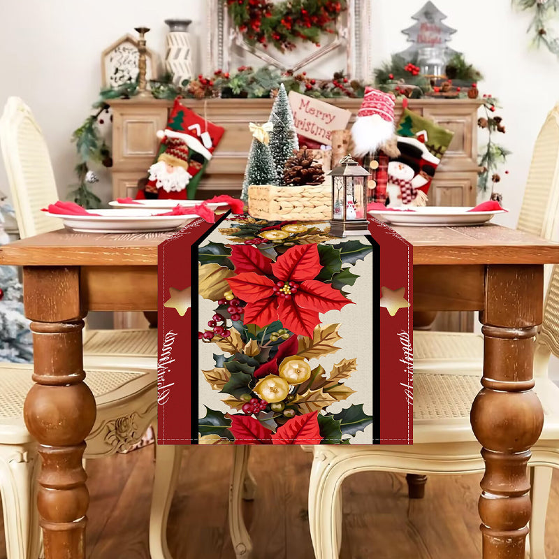 Chemin de table décoratif pour Noël et Thanksgiving