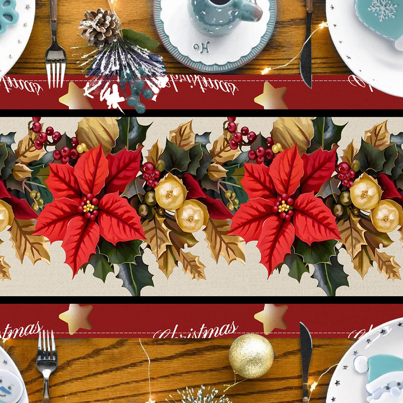 Chemin de table décoratif pour Noël et Thanksgiving