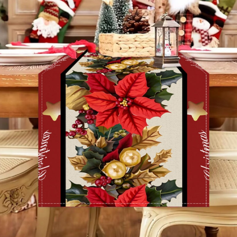 Chemin de table décoratif pour Noël et Thanksgiving