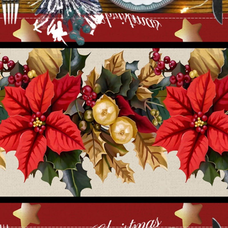 Chemin de table décoratif pour Noël et Thanksgiving
