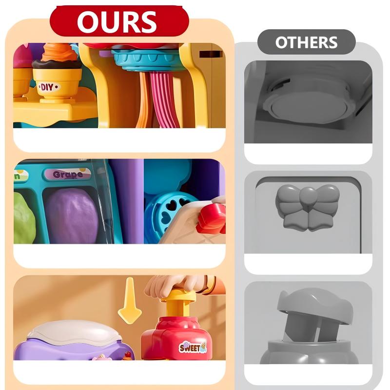 🎄Soldes de Noël 50 % de réduction🍦Kit de pâte à modeler DIY pour enfants