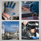 Pousbo® Gants de Travail Résistants à l'Usure en Caoutchouc - 12 Paires