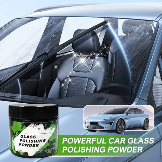 📢50% DE RÉDUCTION💥Poudre de polissage pour vitres d'automobiles