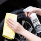 🚗50% de réduction💧Spray lustrant et protecteur pour pneus🌪️Brillance noire instantanée, formule anti-âge & protection tous temps, durée longue & pH équilibré🛡️