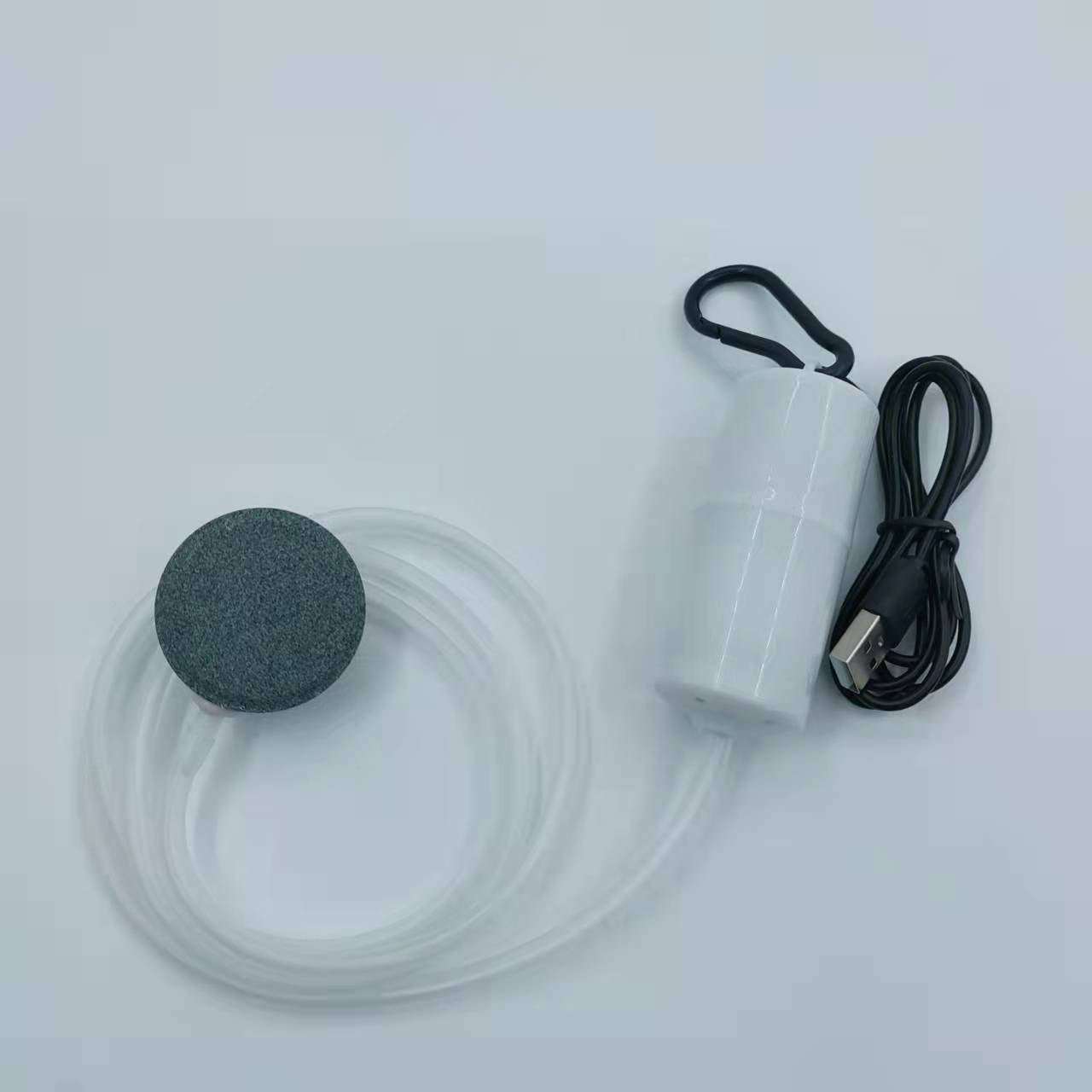 🐠50% OFF MAINTENANT !🔥Pompe à Oxygène USB Silencieuse - Moteur Cuivre Pur & Multicolore, Idéale pour Aquariums et Bassins✨
