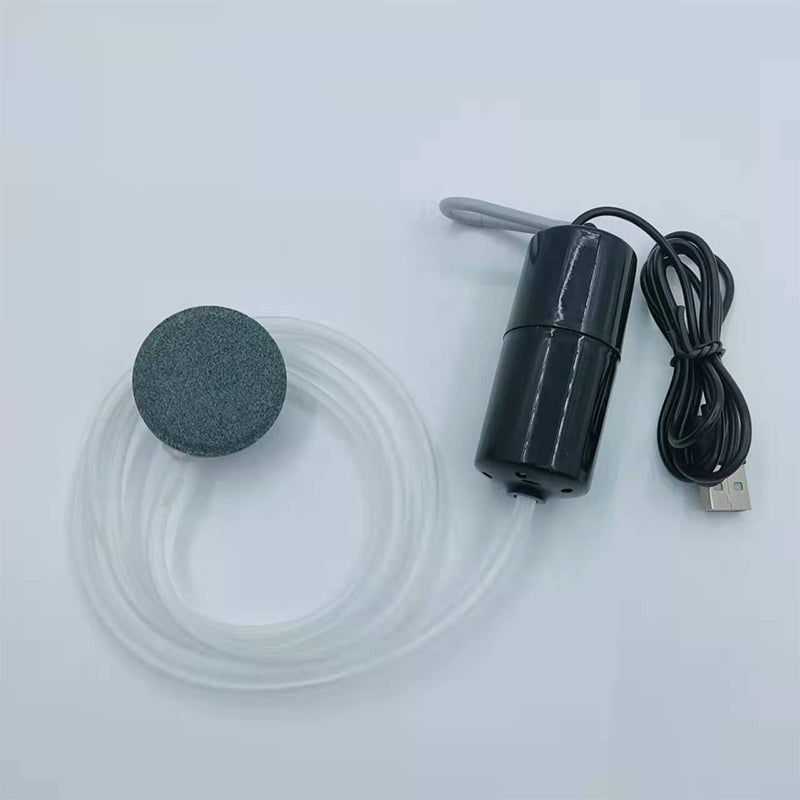 🐠50% OFF MAINTENANT !🔥Pompe à Oxygène USB Silencieuse - Moteur Cuivre Pur & Multicolore, Idéale pour Aquariums et Bassins✨