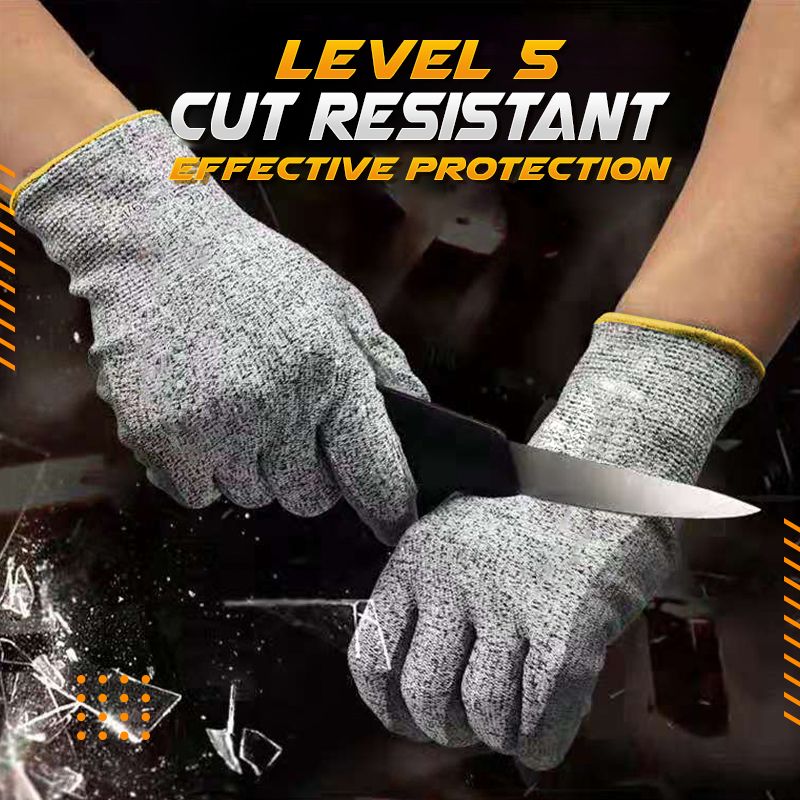 Gants résistants aux coupures de niveau 5