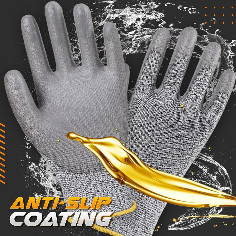 Gants résistants aux coupures de niveau 5