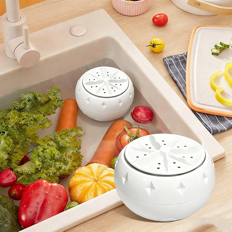 ⏳Offre à durée limitée : 50 % de réduction🍉Lave-fruits et légumes portable🥬Nettoyage Vortex, Sans Produits Chimiques & Sans Odeur🍃