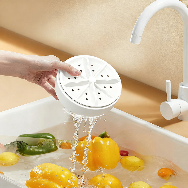 ⏳Offre à durée limitée : 50 % de réduction🍉Lave-fruits et légumes portable🥬Nettoyage Vortex, Sans Produits Chimiques & Sans Odeur🍃