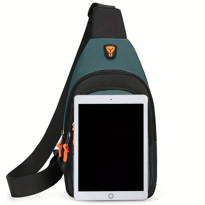 🎒 50% DE RÉDUCTION ✨ Sac à bandoulière multi-poches résistant à l’eau – Léger 0.18kg, sangle réglable – Prise casque, idéal pour le voyage ou le quotidien – pratique et étanche 🌧️✨