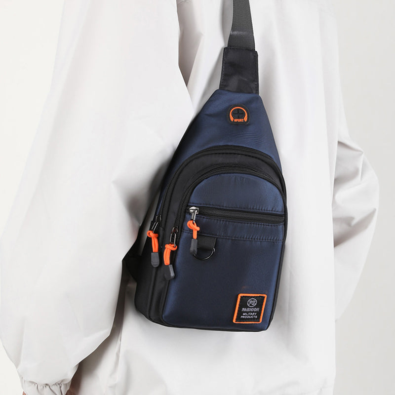 🎒 50% DE RÉDUCTION ✨ Sac à bandoulière multi-poches résistant à l’eau – Léger 0.18kg, sangle réglable – Prise casque, idéal pour le voyage ou le quotidien – pratique et étanche 🌧️✨