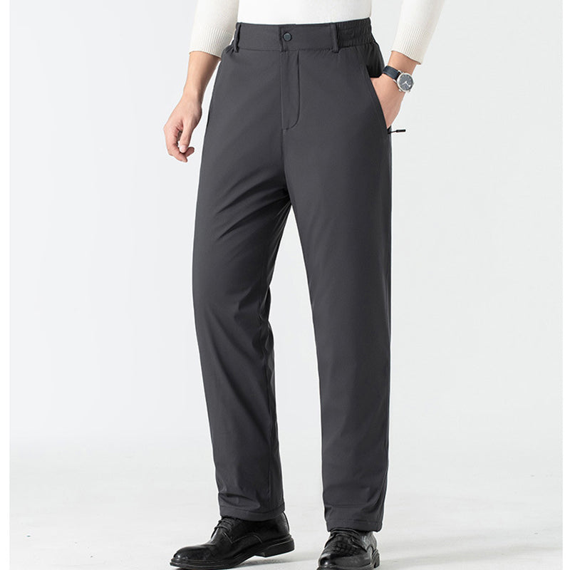 Pantalon thermique confortable pour homme avec genouillères en graphène