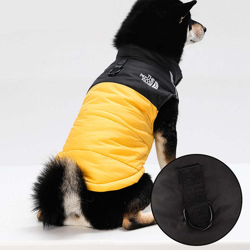Manteau d'hiver imperméable et coupe-vent pour chien