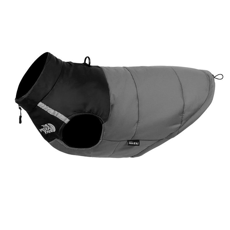 Manteau d'hiver imperméable et coupe-vent pour chien