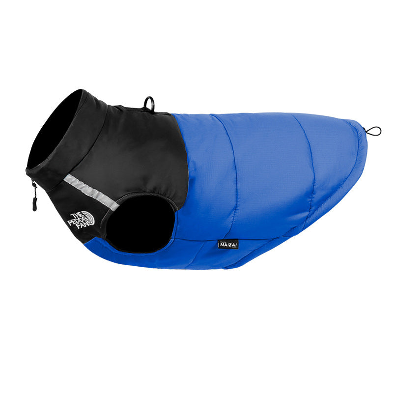 Manteau d'hiver imperméable et coupe-vent pour chien