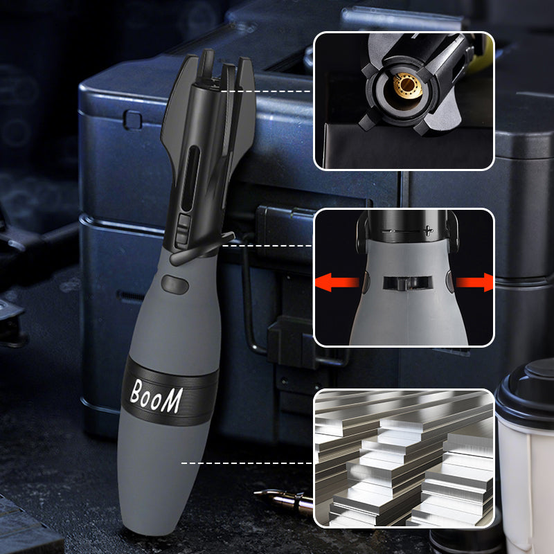 🚀Briquet Fusée Anti-Stress - Flamme Anti-Vent et Plaisir Ludique ! 🎁