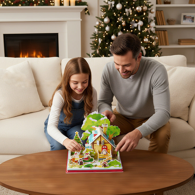 Kit de puzzle de Noël 3D à assembler soi-même