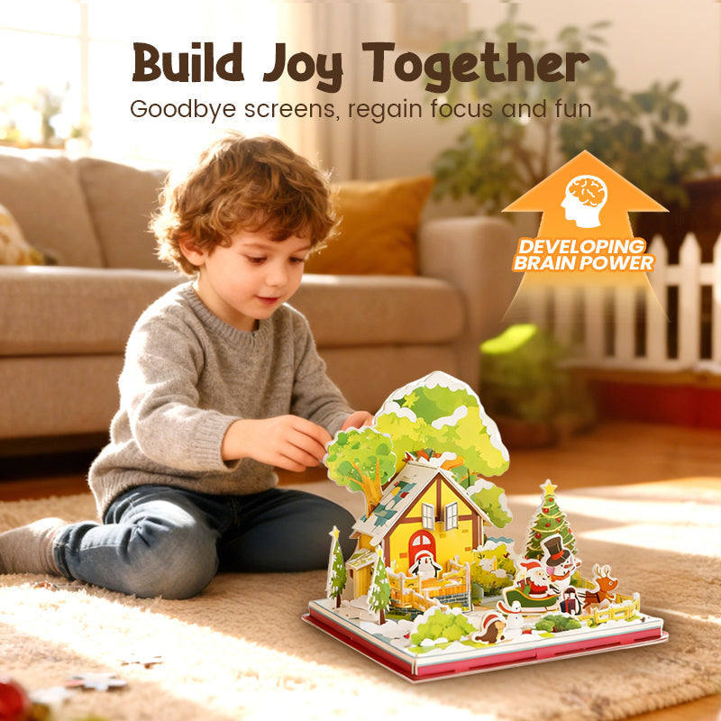 Kit de puzzle de Noël 3D à assembler soi-même