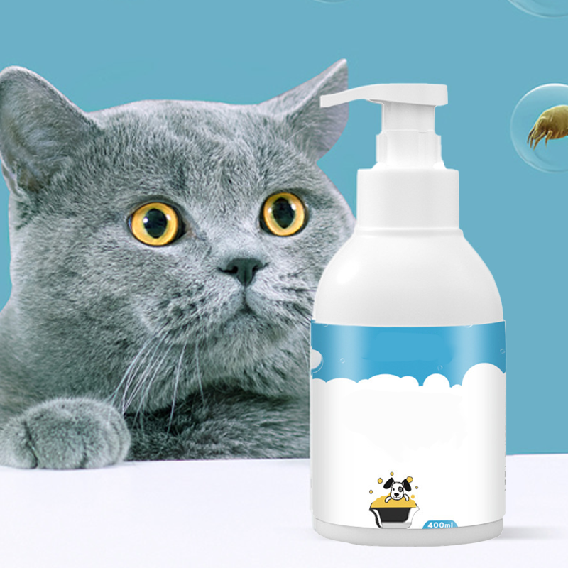 Mousse désodorisante douce à base de plantes pour animaux de compagnie