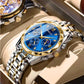🔥Montre à quartz étanche pour homme💼Design élégant, mouvement précis & bracelet en acier inoxydable⌚